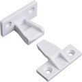 Hardware Resources White Plastic Push Fit Panel Connector for False Fronts 200-K1